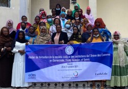 Formation à Moroni, Union des Comores